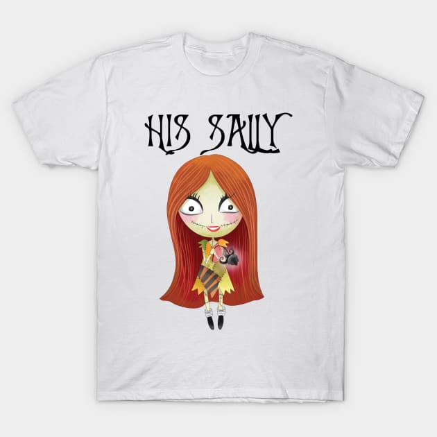 HIS SALLY T-Shirt by WalkingMombieDesign